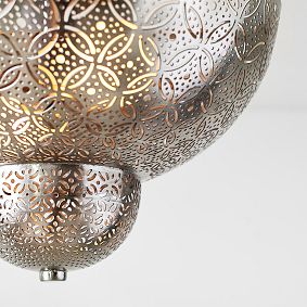 Punched Metal Flush Mount