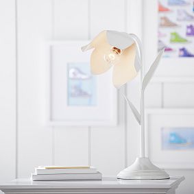 Ceramic Flower Task Lamp