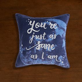Harry Potter&#8482; Luna Sentiment Pillow Cover