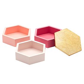 Hexagon Jewelry Boxes