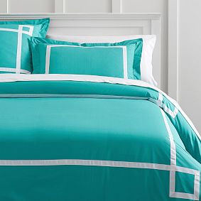 Ribbon Trim TXL Duvet Cover