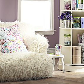 Eco Lounger, Furlicious Ivory