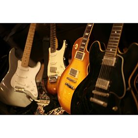 Electric Guitars Wall Mural