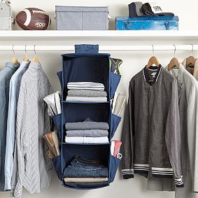 Hanging Closet Organizer With Shoe Pockets