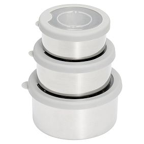 Stainless Steel Nesting Trio Lunch Containers