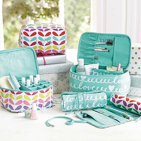 Sweet Dreams Large Beauty Case, Purple Loops A Lot