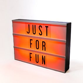 Color Changing Lightbox