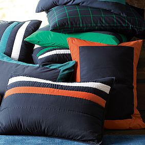 Colorblock Reversible Duvet Cover