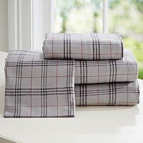 Hayden Plaid Flannel Sheet Set
