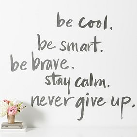 Sentiment Word Decal Set