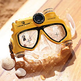 Underwater Video Camera Mask