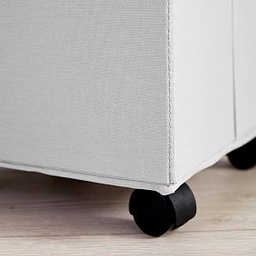 Wheeled Laundry Hamper With Lid