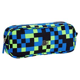 Gear-Up Neon Pixel Pencil Case
