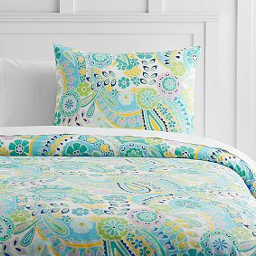 Paisley Pop Duvet Cover