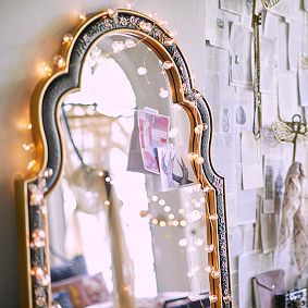 Elaborate Arched Mirror