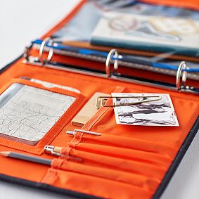 Gear-Up Blue Camo Homework Holder