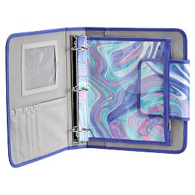 Gear-Up Pink/Purple Marble Homework Holder