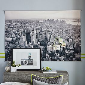New York City Skyline Mural