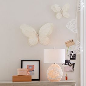 Crepe Paper Butterflies, Set of 3