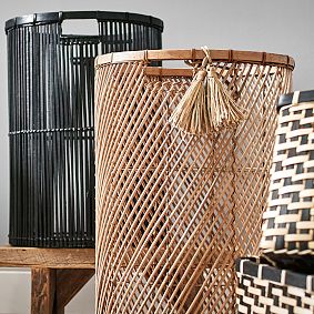 Diagonal Weave Baskets