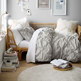 Himalayan Faux-Fur Euro Pillow Cover