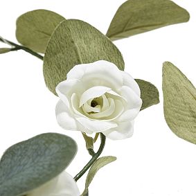 Vine Garland with Fairy Lights &amp; Photo Clips