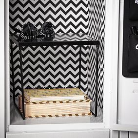 Gear-Up Black Locker Shelf