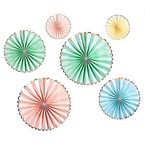 Paper Pinwheel Decor
