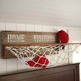 Sports Wall Organization - Horizontal Storage