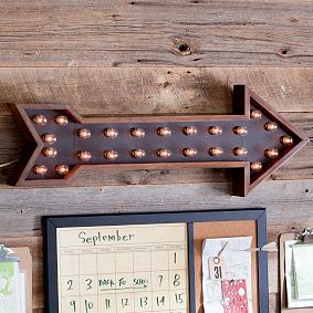 Arrow Marquee Wall Light