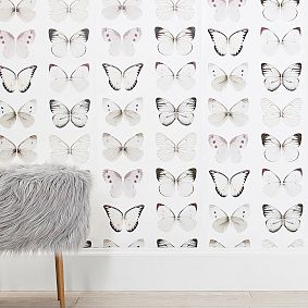 Butterflies Surestrip Wallpaper, 3'x9'