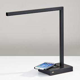 Greene PB LED Task Lamp with Charging Pad and USB (16&quot;)
