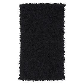 Shaggy Tee Mat, Black