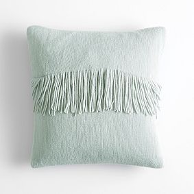 Chic Fringe Pillow Cover