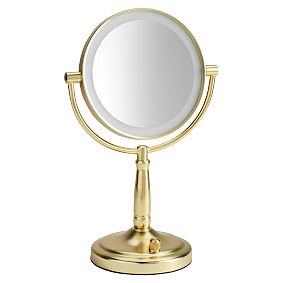 Gold Light Up Vanity Mirror