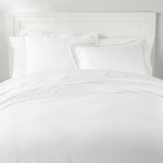 CrochetTrim Duvet Cover 