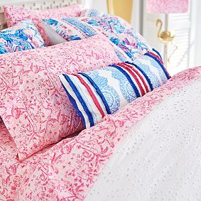 Lilly Pulitzer Lumbar Move It Or Lose It Pillow