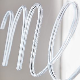 Merci Neon Mirror Wall Light