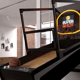 SuperShot&reg; Basketball Game