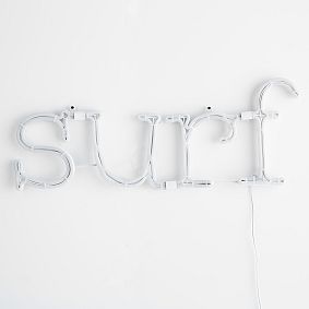 Neon Surf Wall Light