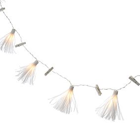 Tassel String Lights with Clips