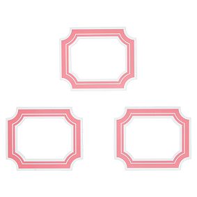 Decal Picture Frames, Set of 3