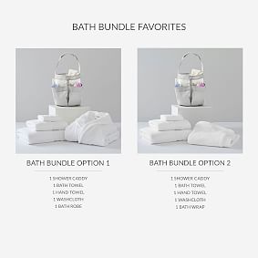 Grey Recycled Classic Shower Caddy Bath Bundle