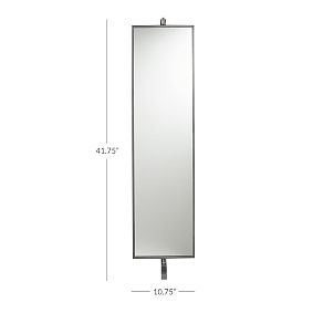 Rectangular Swivel Pinboard Mirror