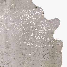 Speckled Gold Metallic Cow Hide Rug