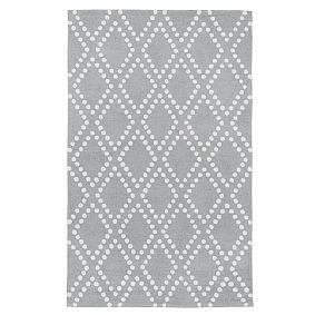 Trellis Rug Gray