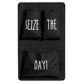 Black &quot;Seize The Day&quot; Essentials Pocket