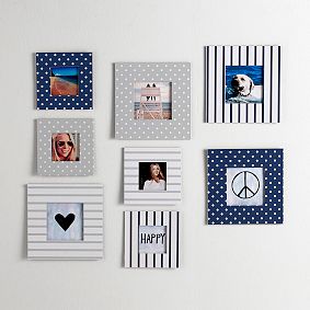 No Nails Paper Photo Frames, Set of 8