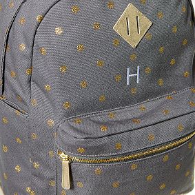 Northfield Gold Dot Metallic Backpack