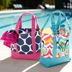 Bubble Dot Beach Towel UPF 50+, Navy